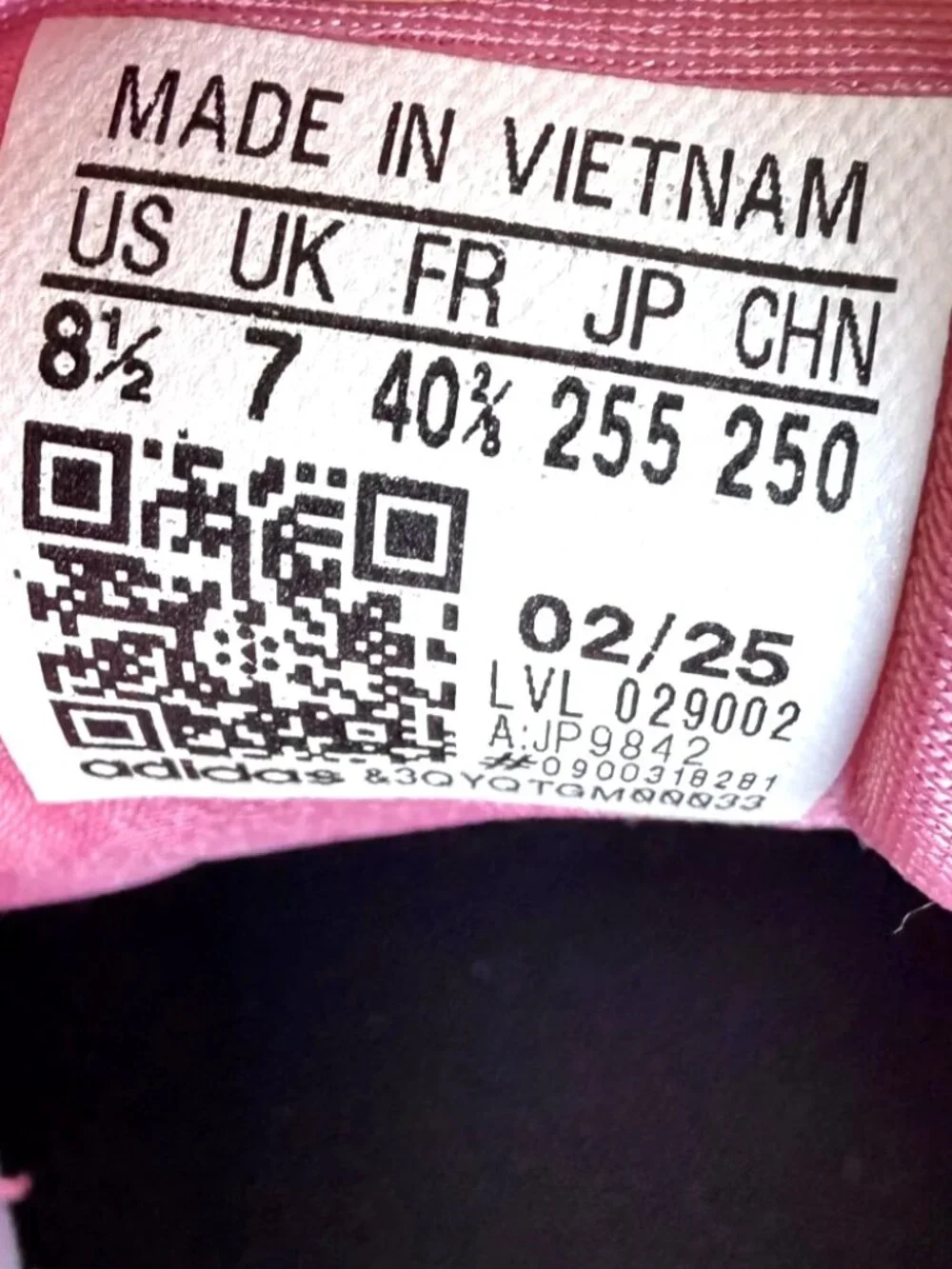 Adidas Barricade 13 W Women's Tennis Shoes  White Pink JP9842 Size 8.5 NWT
